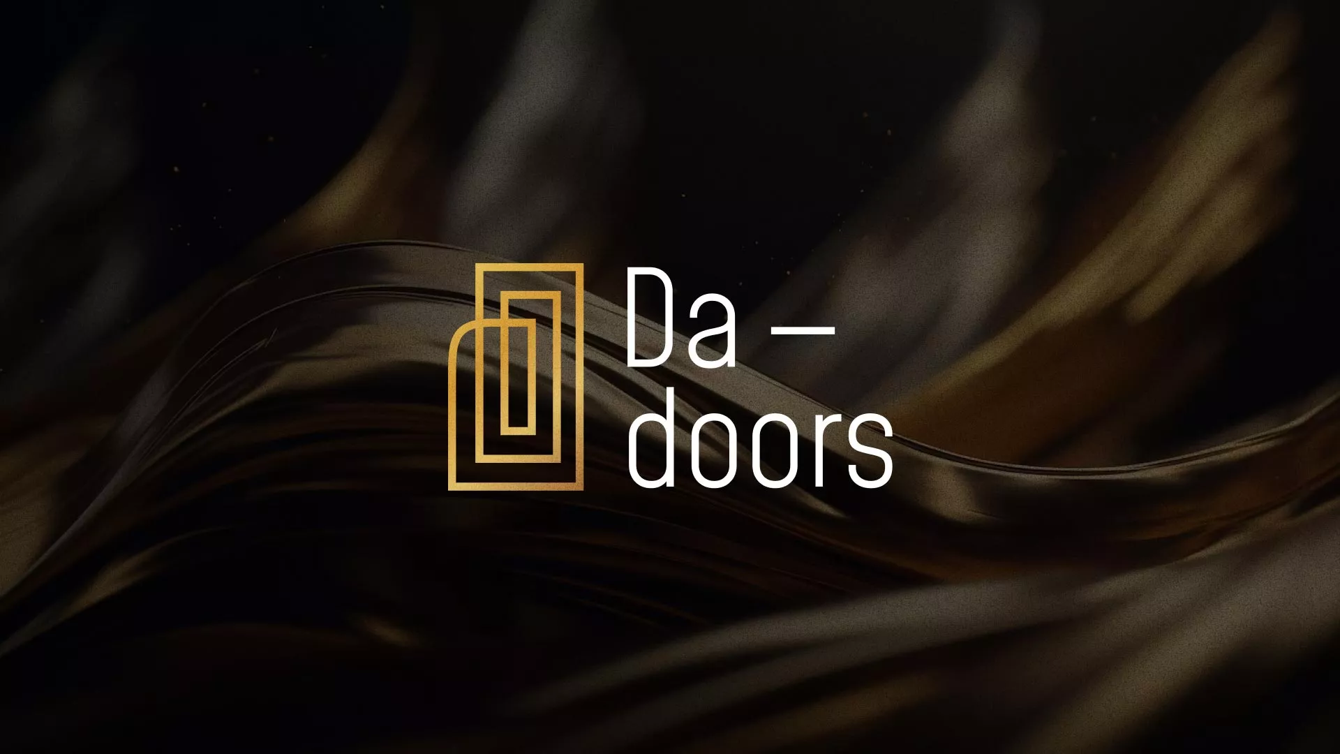 Разработка логотипа для компании «DA-DOORS» в Ногинске