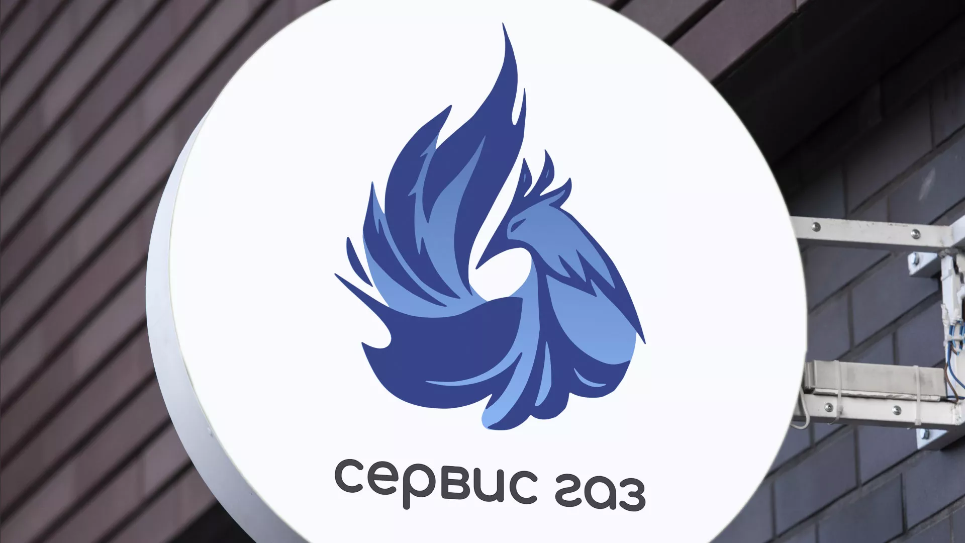 Создание логотипа «Сервис газ» в Ногинске