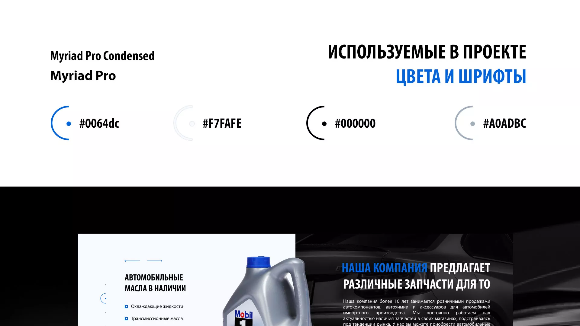 Разработка сайта магазина автозапчастей «М7» в Ногинске